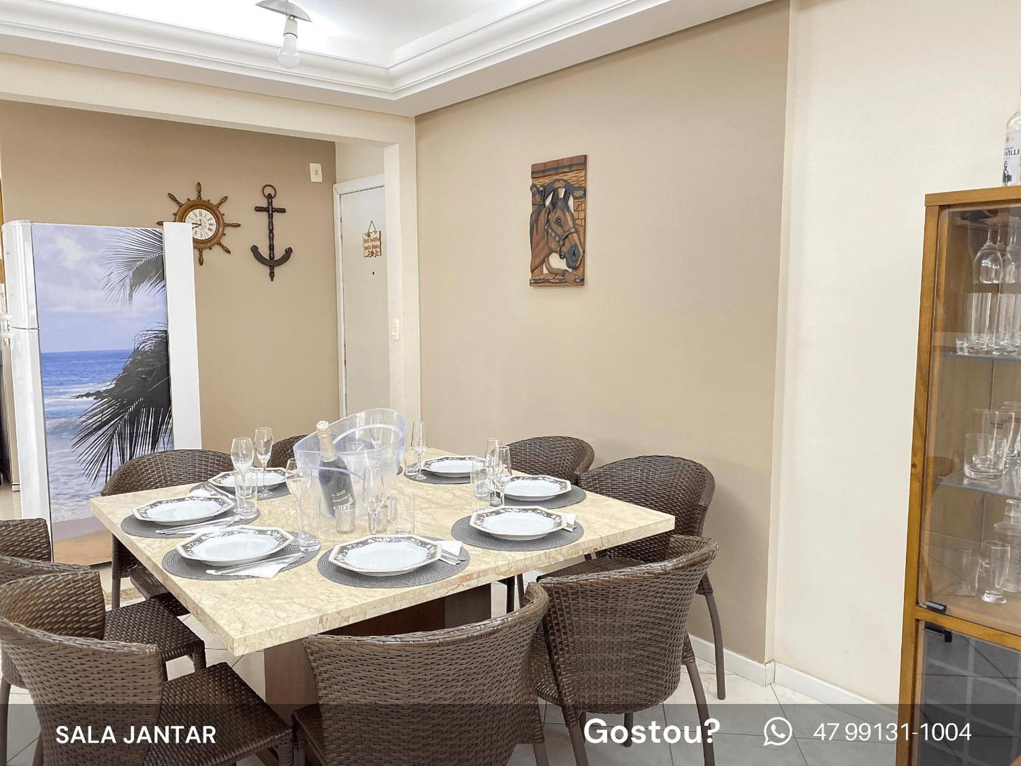 Apartamento Familiar Quadra Mar